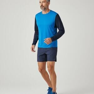 Patagonia Midweight Capilene Crewneck Baselayer Men's Sz XL Blue Black Outdoors